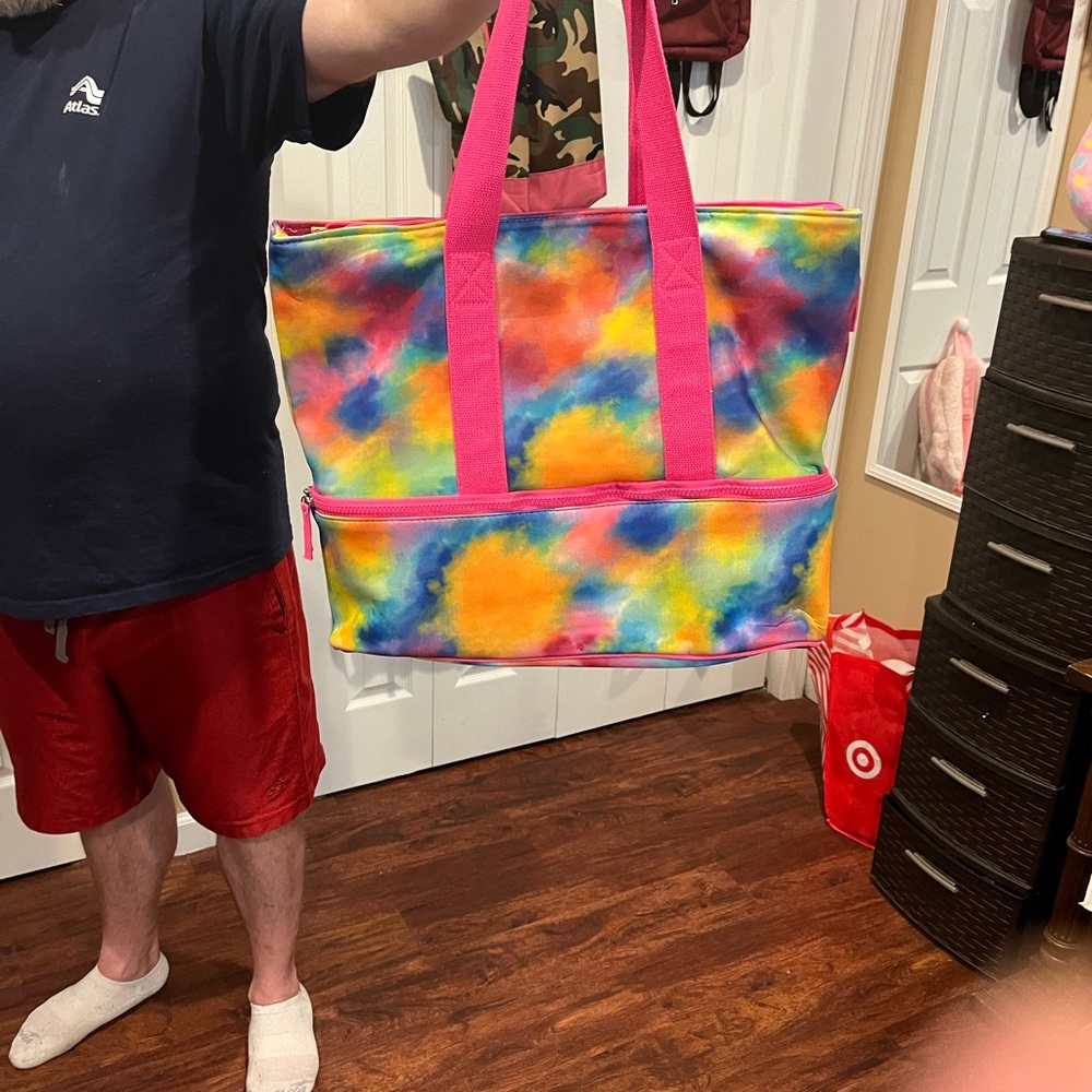 Collapsible cooler/tot bag